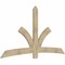 Ekena Millwork Davenport Rough Sawn Timber Gable Bracket, Douglas Fir, 96"W x 52"H x 2"D x 6"F, 13/12 Pitch GBW096X52X0206DAV00RDF - alternate 5